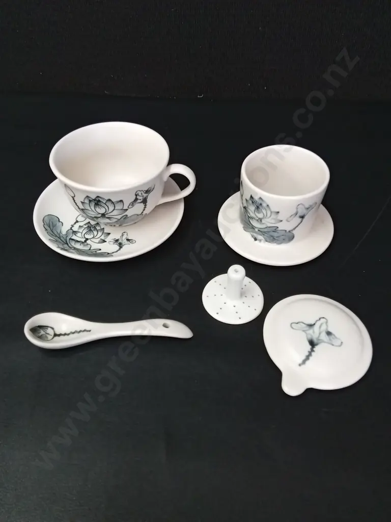 ASSORTED AISIAN DISHES LARGEST D14CM Image 1++