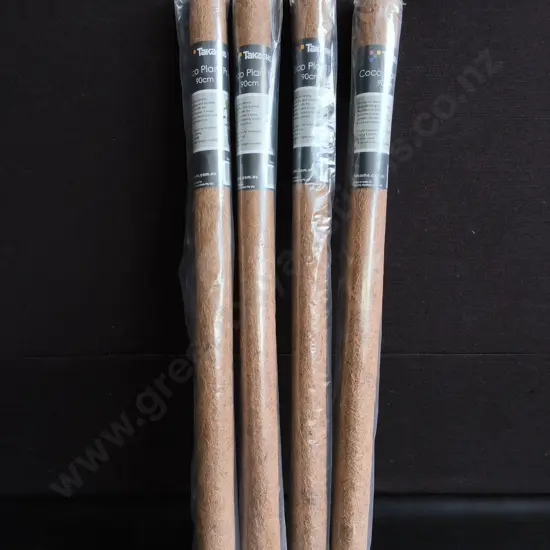 4 BRAND NEW TAKASHO PLANT POLES, 90 CM