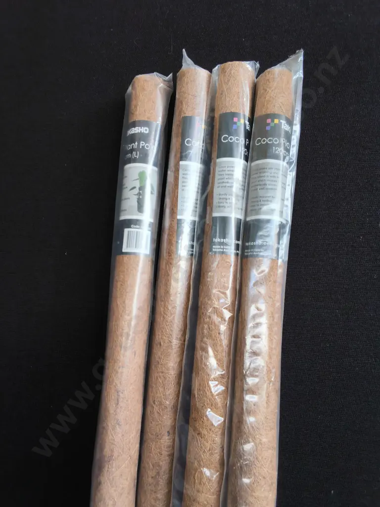 4 BRAND NEW TAKASHO PLANT POLES, 120 CM Image 1++