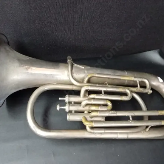 VINTAGE BRASS BARATONE HORN (INCOMPLETE)