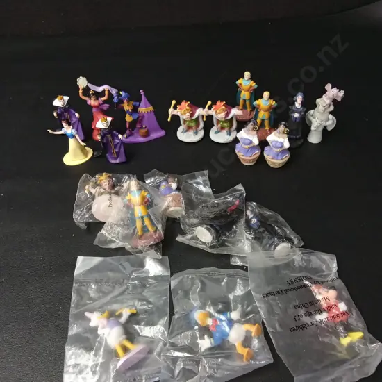 VINTAGE DISNEY TOYS TALLEST H8CM, SOME UNOPENED