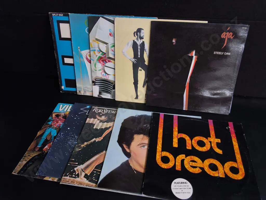 10 VINTAGE RECORDS Image 1++