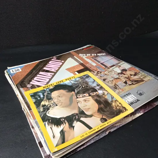 8 MĀORI / POLYNESIAN VINYL RECORDS