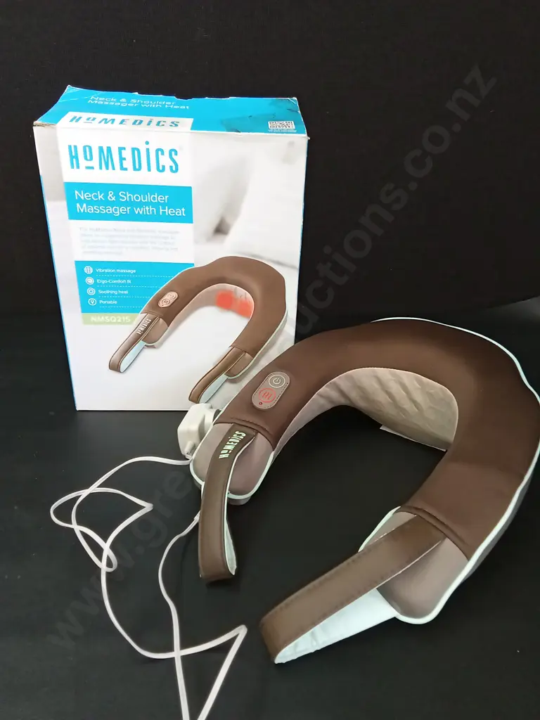 HOMEDICS NECK AND SHOULDER MASSAGE WITH HEAT WORKING Image 1++
