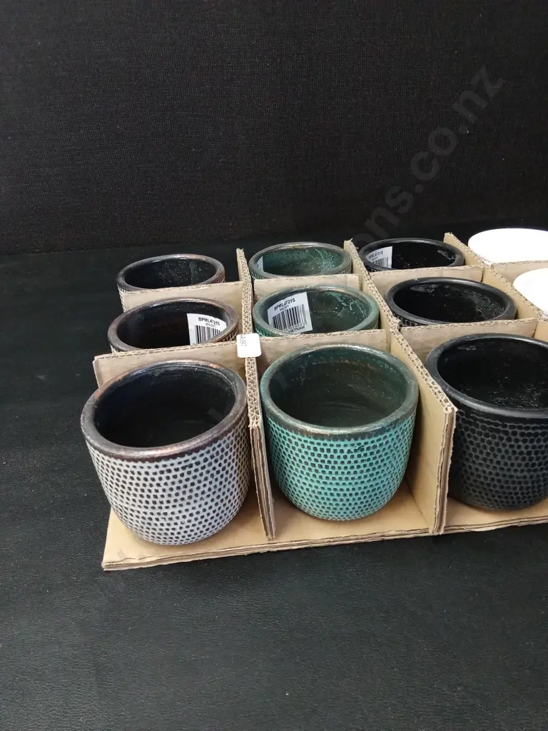 12 BRAND NEW MINI POTS H7CM Image 1++