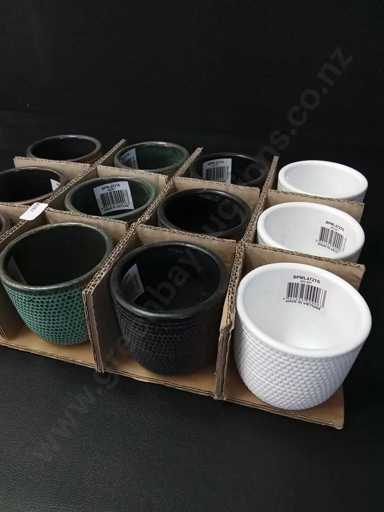 12 BRAND NEW MINI POTS H7CM Image 1++
