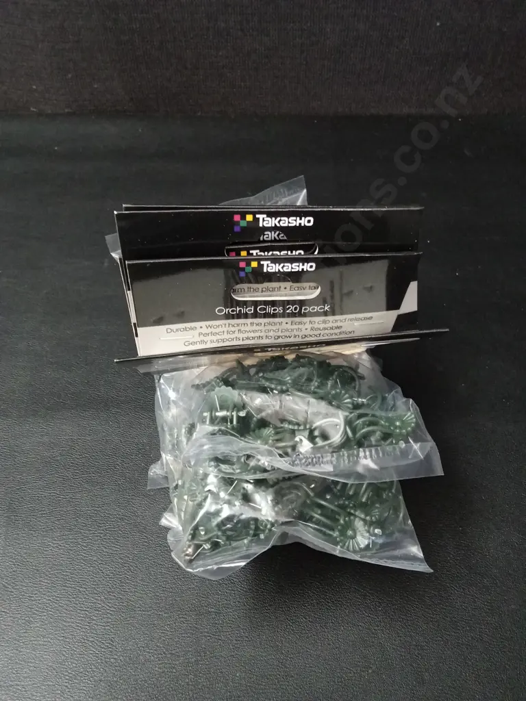 10 TAKASHO ORCHID CLIPS 20 PACKS Image 1++