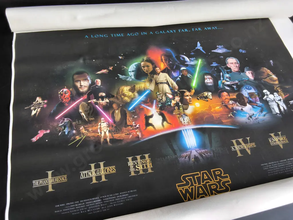 CANVAS STAR WARS PRINT Image 1++