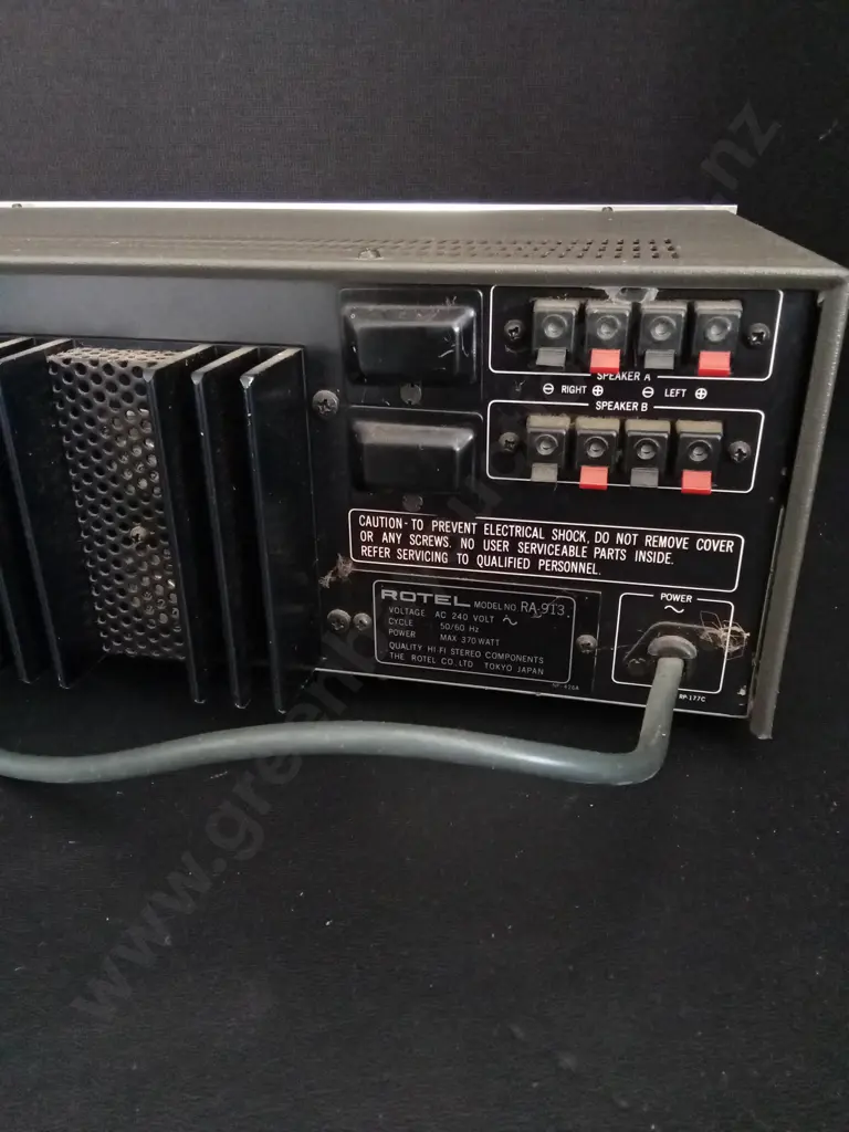 WORKING ROTEL INTERGRATED STEREO AMPLIFIER RA-913 Image 1++