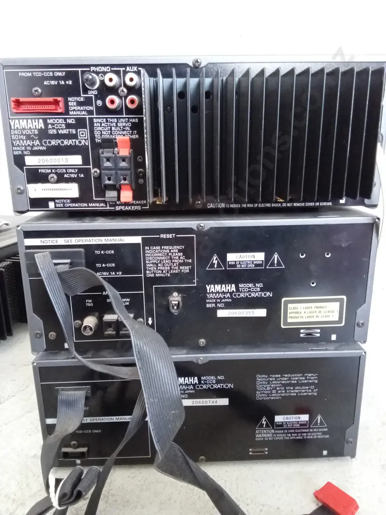 YAMAHA NATURAL SOUND SYSTEM SET Image 1++