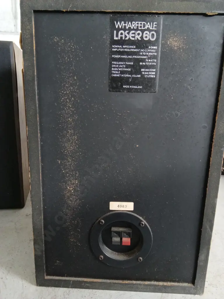 PAIR OF WHARFEDALE SPEAKERS Image 1++