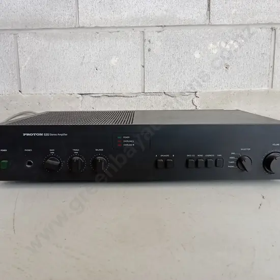 WORKING PROTON 520 STEREO AMPLIFIER