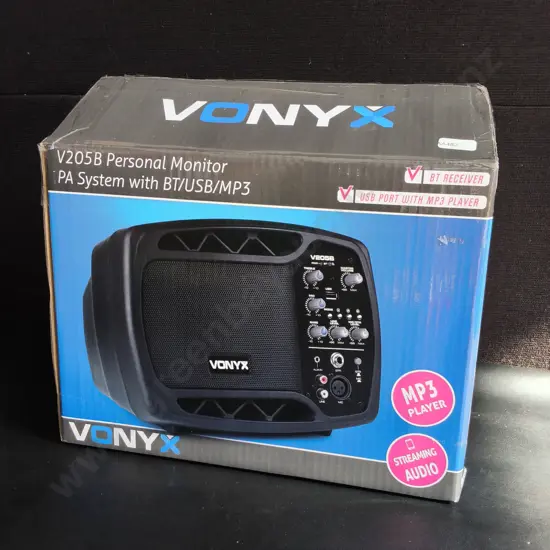 BRAND NEW VONYX PERSONAL MONITOR PA SYSTEM, BOXED