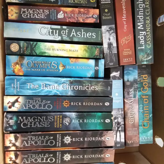 BOX OF TEEN BOOKS