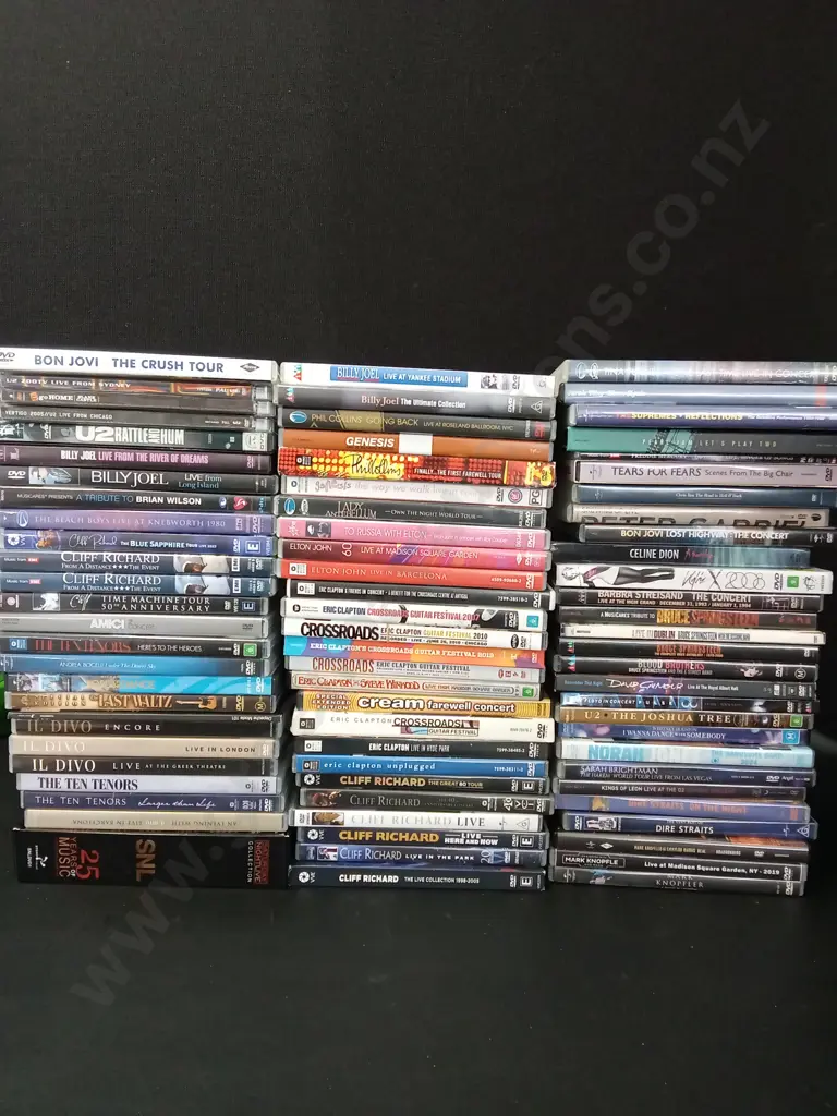 COLLECTION OF DVDS Image 1++