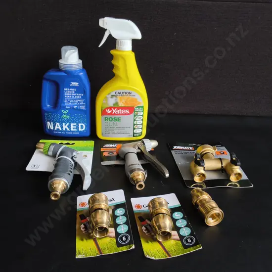 8 BRAND NEW GARDEN PRODUCTS