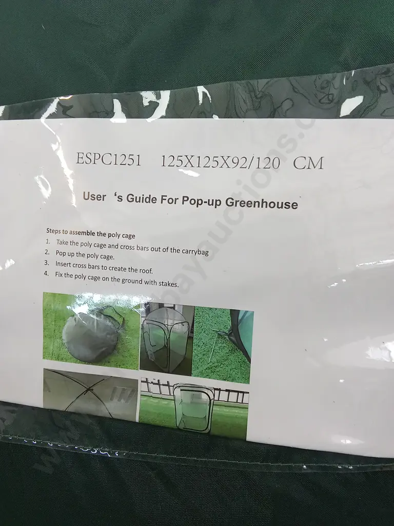 POP UP GREENHOUSE Image 1++