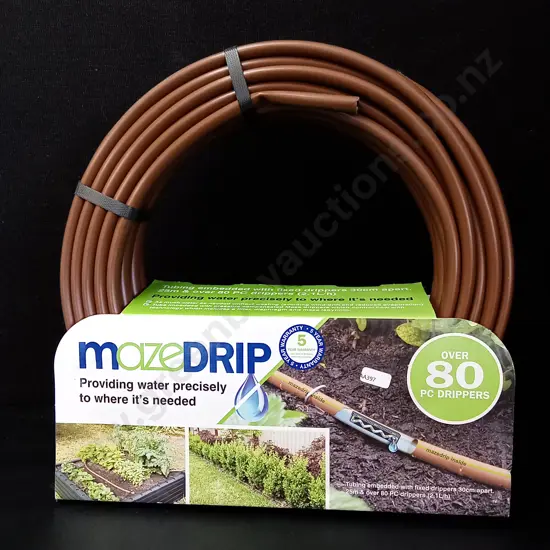 MAZEDRIP TUBING EMBEDDED WITH FIXED DRIPPERS 30CM APART