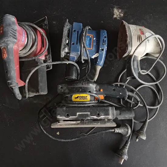 VARIOUS WORKING ELECTRIC SANDERS