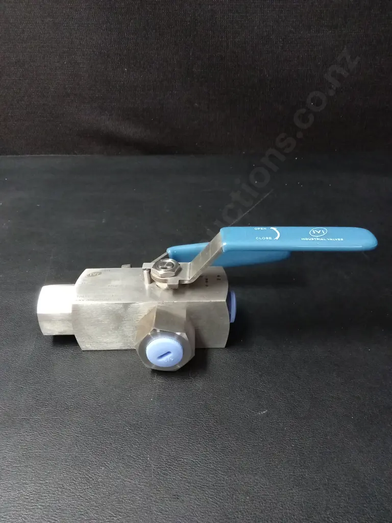 STAINLESS STEEL INDUSTRIAL LEVER-OPERATED BALL VALVE Image 1++
