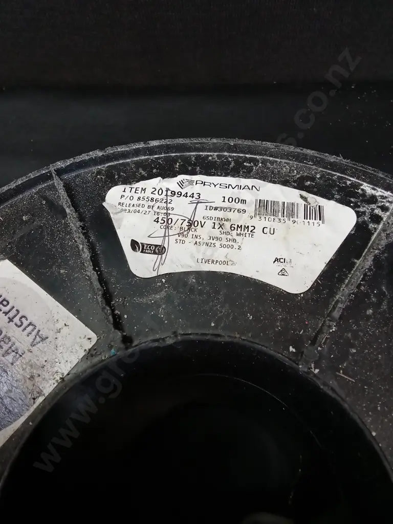 100M OF 1 X 6MM CABLE Image 1++