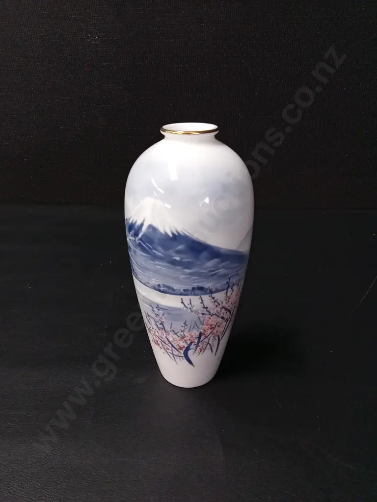 VINTAGE NORITAKE JAPANESE VASE H17CM Image 1++