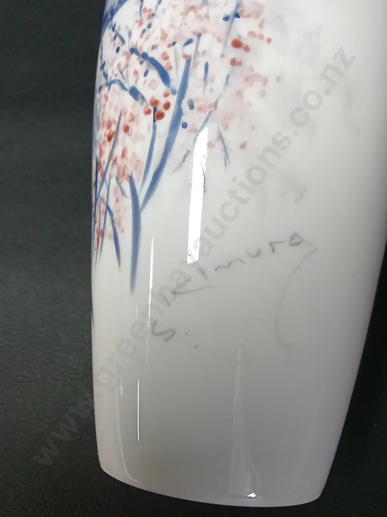 VINTAGE NORITAKE JAPANESE VASE H17CM Image 1++