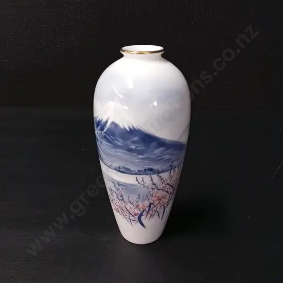 VINTAGE NORITAKE JAPANESE VASE H17CM