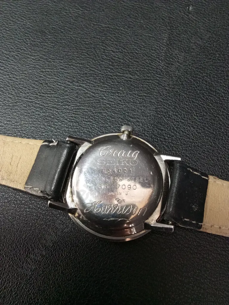VINTAGE SEIKO BLUE FACE CHARIOT SERIES WATCH Image 1++