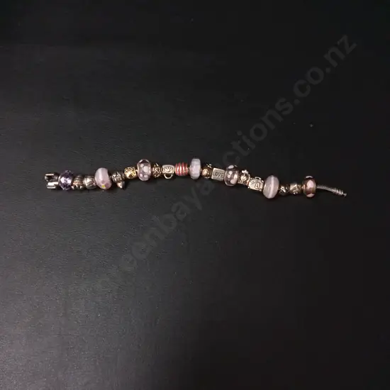 VINTAGE PANDORA CHARM BRACELET