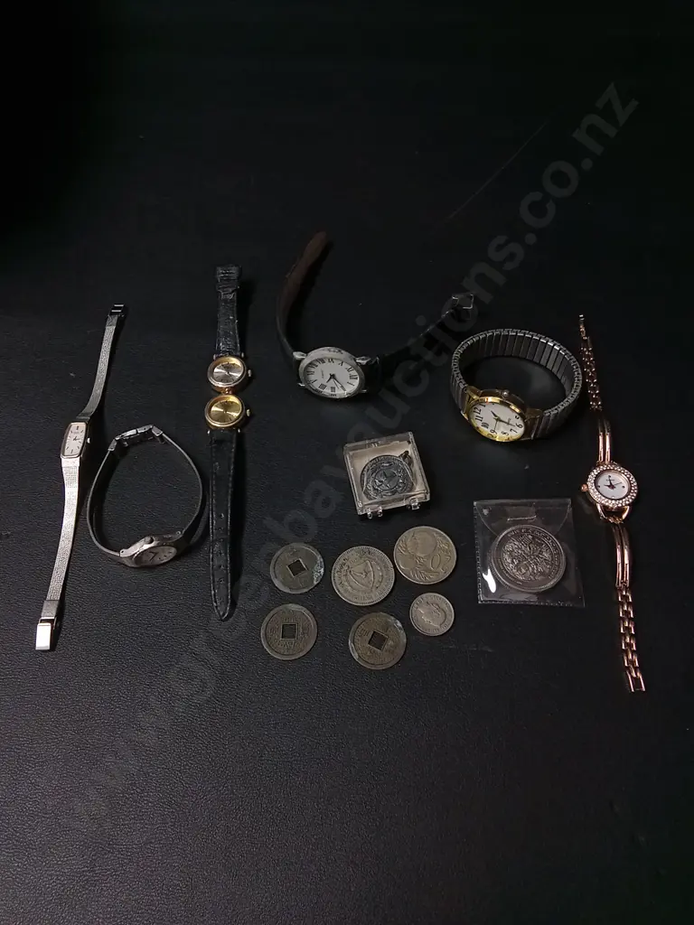 VINTAGE WATCHES AND COINS Image 1++