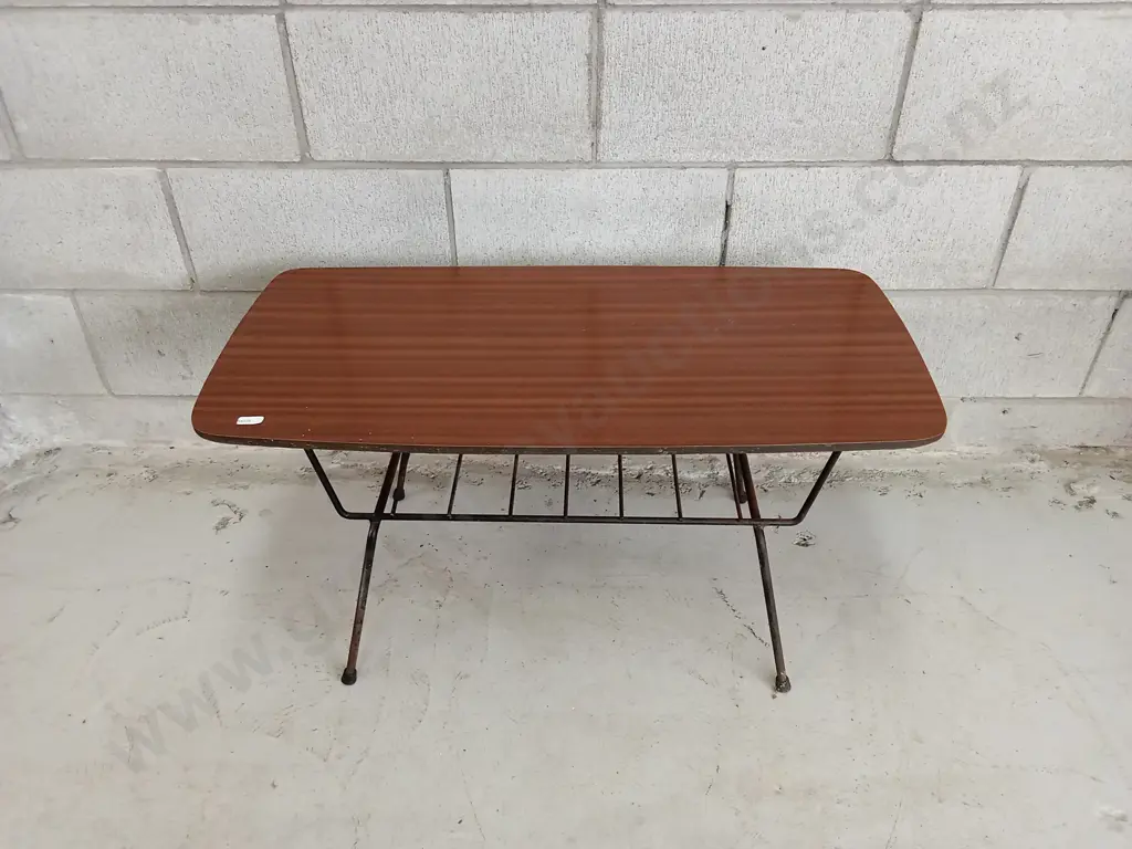 VINTAGE MID-CENTURY COFFEE TABLE, H 42CM X W 80CM X D 39CM Image 1++
