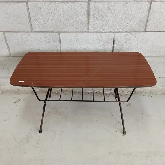 VINTAGE MID-CENTURY COFFEE TABLE, H 42CM X W 80CM X D 39CM