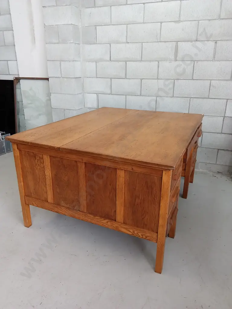 VINTAGE PARTNERS DESK, H 79CM X W 152CM X D 120CM Image 1++