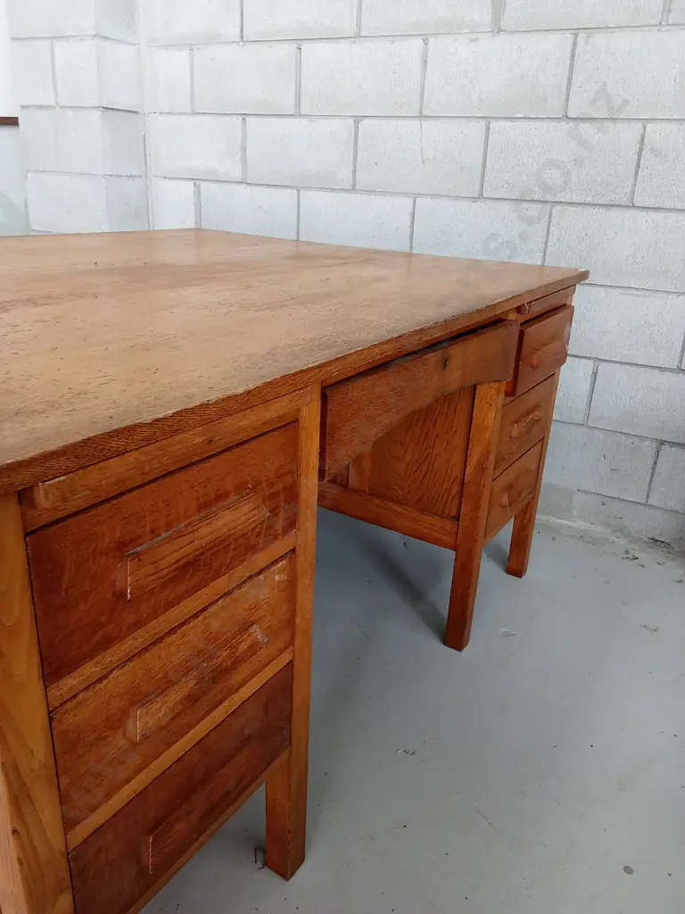 VINTAGE PARTNERS DESK, H 79CM X W 152CM X D 120CM Image 1++