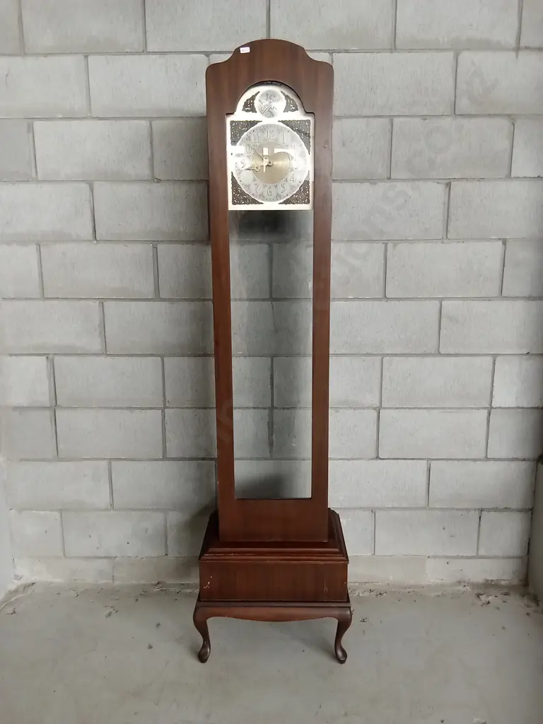 VINTAGE TEMPUS FLIGHT GRANDFATHER CLOCK (UNTESTED), H 183CM X W 49CM X D 33CM Image 1++