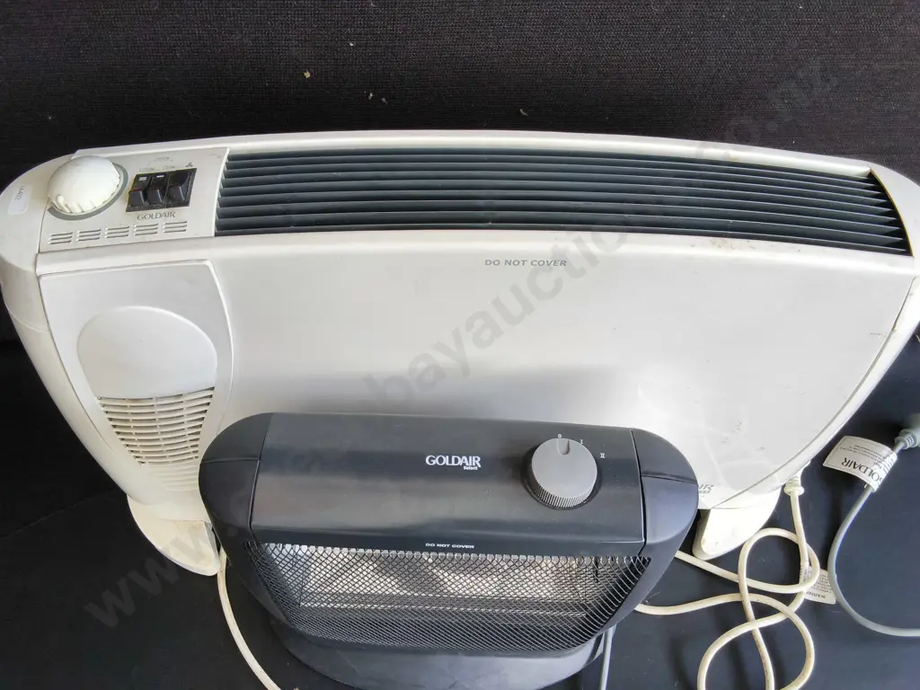 PAIR OF GOLDAIR HEATERS, WORKING Image 1++