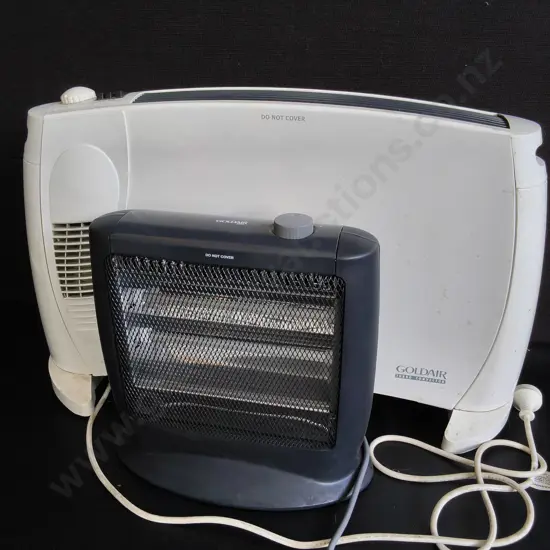 PAIR OF GOLDAIR HEATERS, WORKING