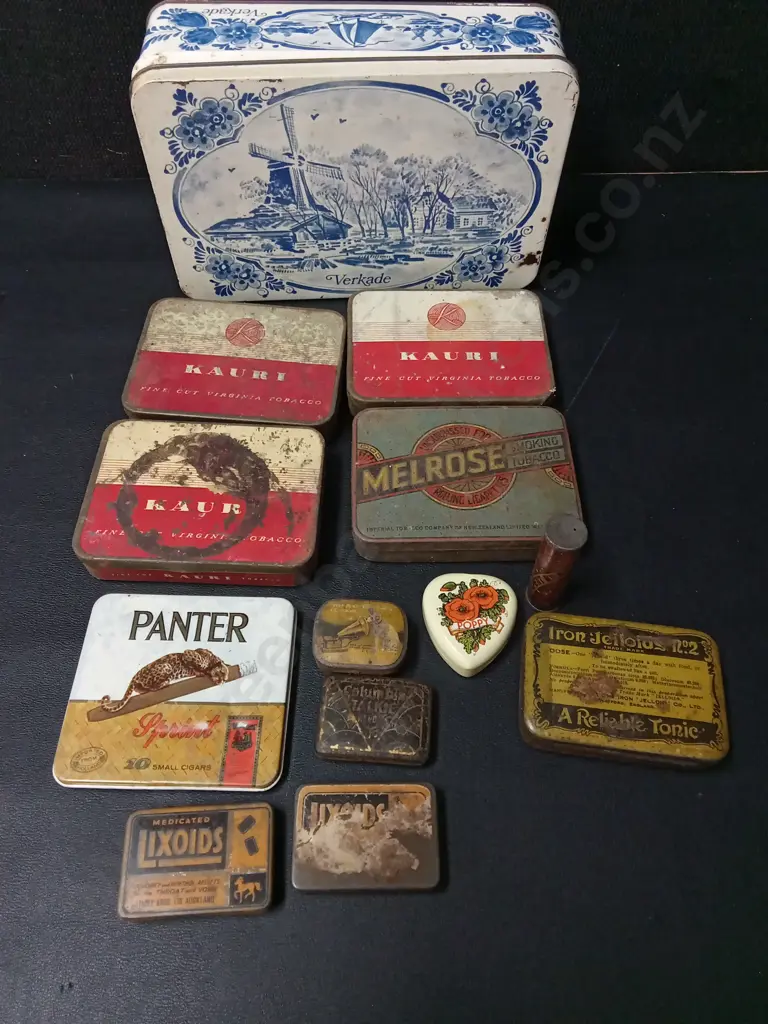 VINTAGE TINS LARGEST L21CM Image 1++