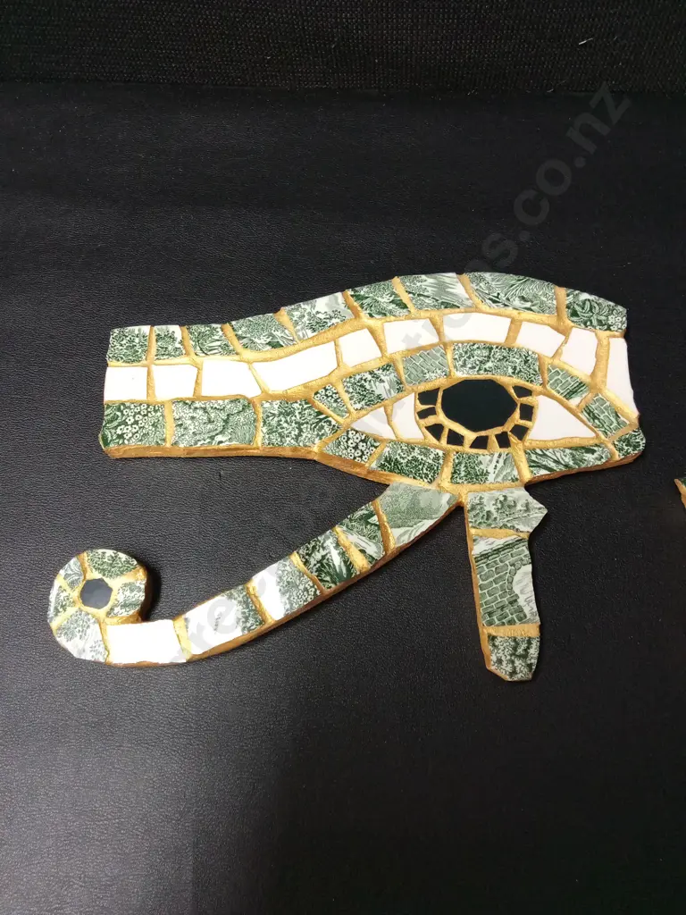2 EYE OF HORUS 23CM X 17.5CM, LEFT EYE AND RIGHT EYE Image 1++