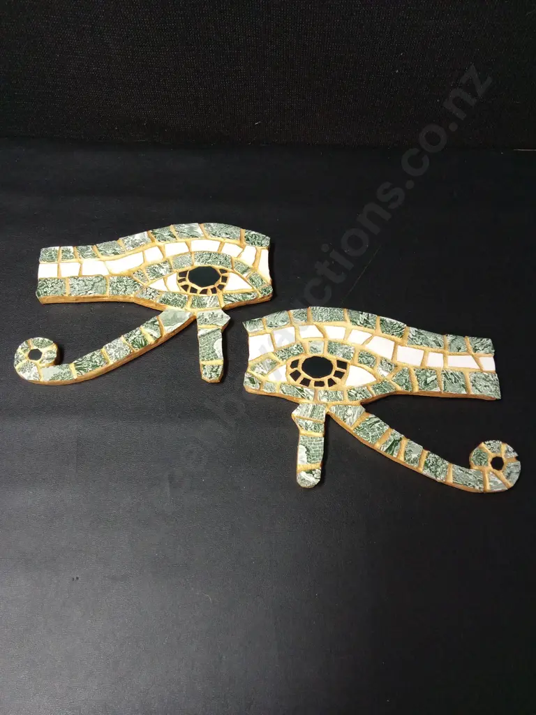 2 EYE OF HORUS 23CM X 17.5CM, LEFT EYE AND RIGHT EYE Image 1++
