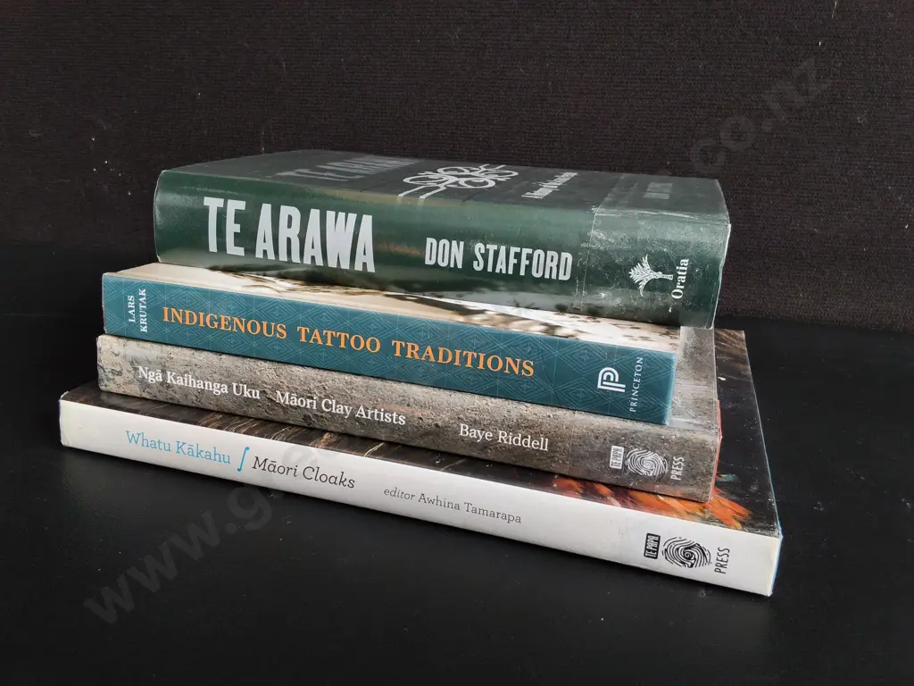 4 BOOKS ON MĀORI CULTURE Image 1++