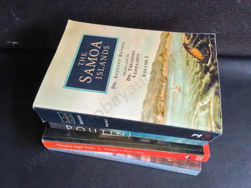4 BOOKS ON PACIFIC AND NZ HISTORY Image 1++
