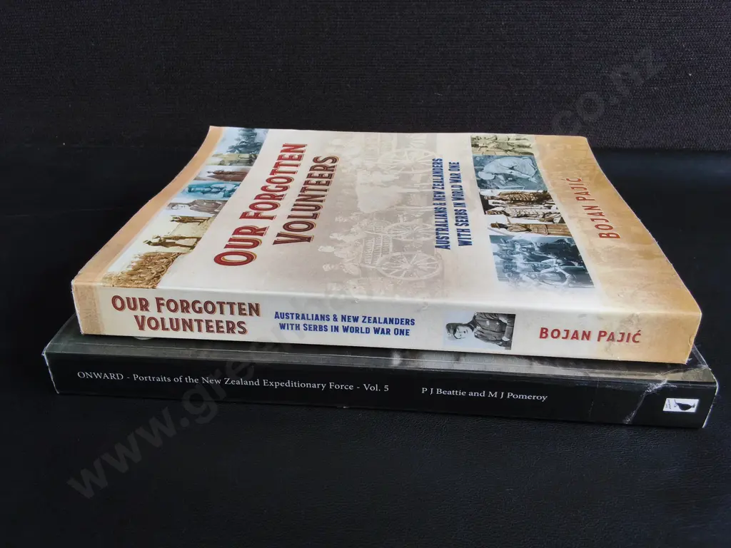 2 BOOKS ON ANZAC HISTORY Image 1++