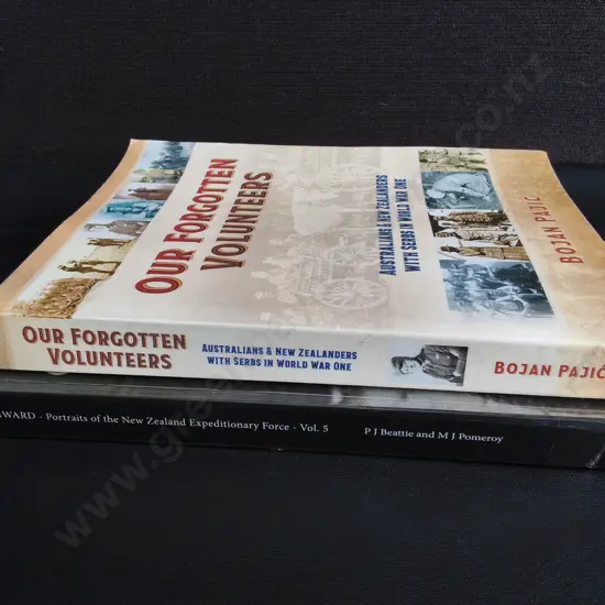 2 BOOKS ON ANZAC HISTORY