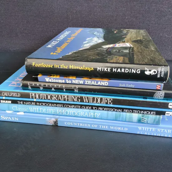 7 PHOTOGRAPHY AND TRAVEL BOOKS