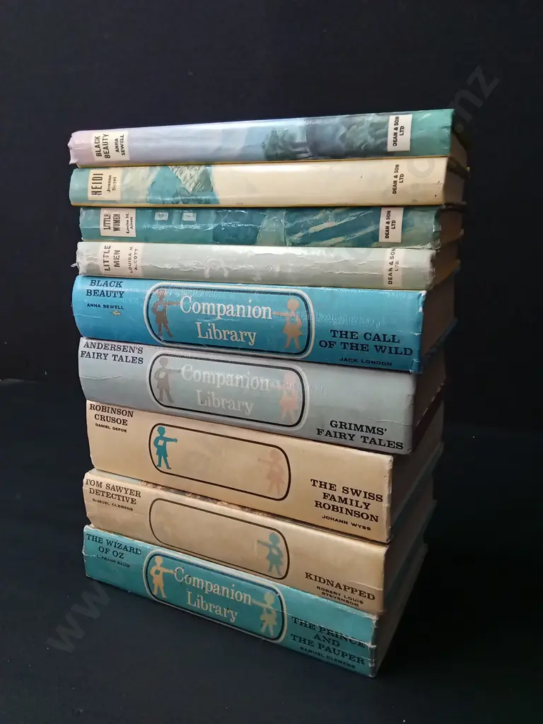 5 COMPANION LIBRARY BOOKS AND 4 DEAN & SON LTD BOOKS Image 1++