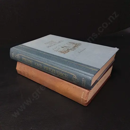 2 VINTAGE BOOKS, PRIDE AND REJUDICE AND ANNGELIQUE AND THE SULTAN