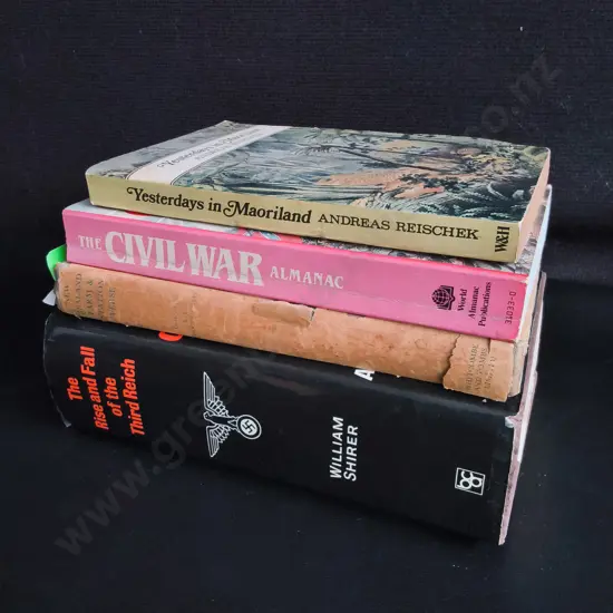 4 BOOKS ON HISTORY