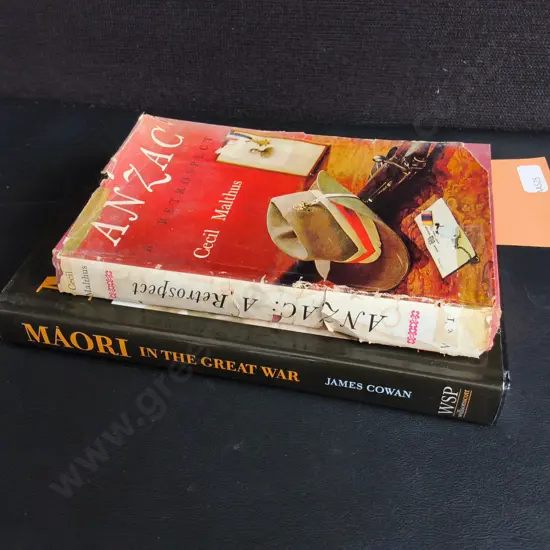 PAIR OF BOOKS ON MĀORI CULTURE AND NZ HISTORY